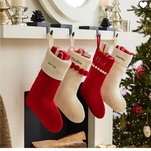 West Elm Felt Stocking 2 of 4